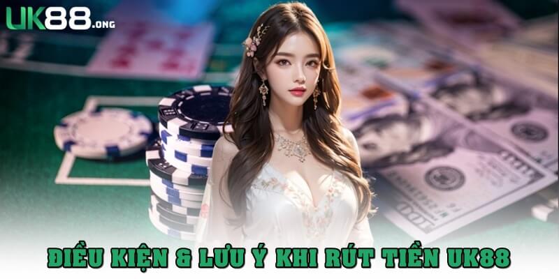 Rút Tiền UK88 Thành Công 100% Với Hướng Dẫn Từ A – Z 2 Điều kiện và lưu ý trong quá trình rút tiền UK88